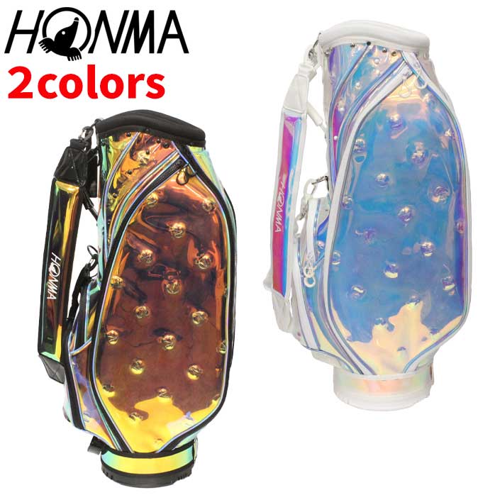 ホンマ スケルトン虹色 ゴルフバッグ・キャディバッグ 新品未使用