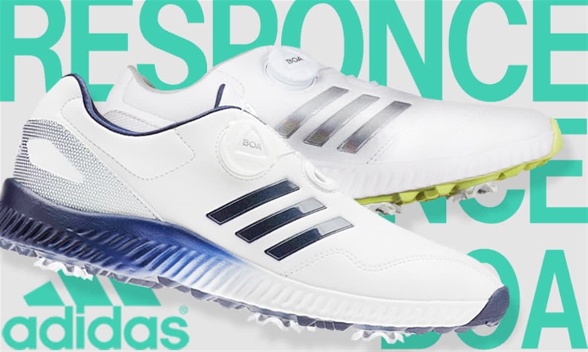 中古ゴルフクラブ在庫数55万本 ゴルフのことならゴルフパートナーへアディダス Response Bounce Boa Womens シューズ F 8003 Adidas ホワイトシルバー 23 5 新品小物ゴルフパートナー オンラインショップ