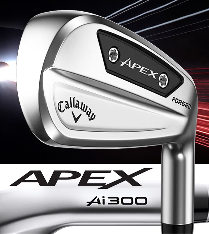 �y�󂠂�i �V�i���g�p�z callaway �L�����E�F�C APEX �G�[�y�b�N�X Ai300 �A�C�A��6�{�Z�b�g 5�`9I PW