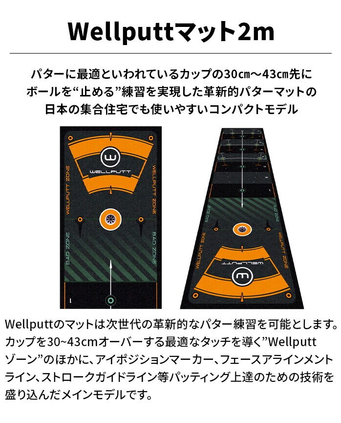 �e�b�N�E�C���h �E�F���p�b�g Wellputt �p�^�[�}�b�g 2m �p�^�[���K��� ������ �X�s�[�h�R���g���[�� TEKWIND