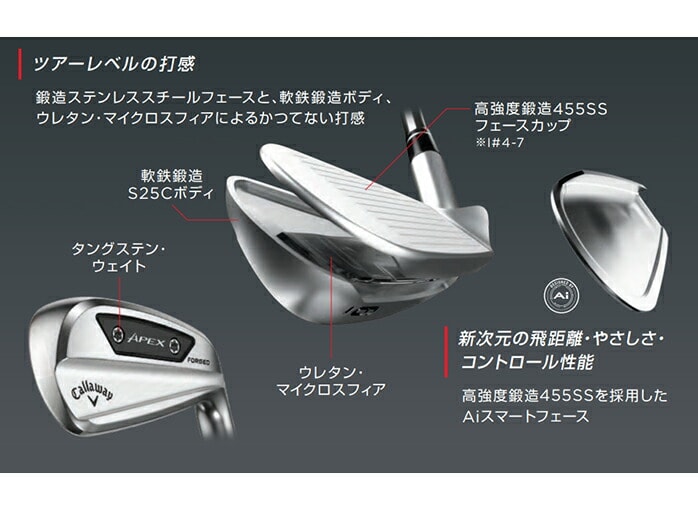 �L�����E�F�C APEX Ai200 �A�C�A���Z�b�g 6�{ 5I~9I PW NS PRO Recoil DART CALLAWAY