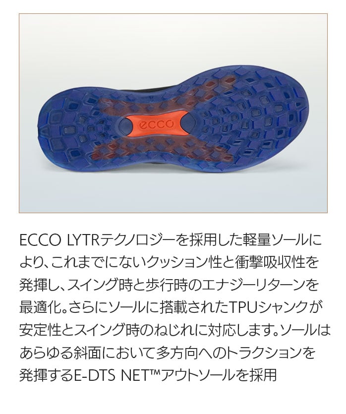 ecco �S���t�V���[�Y ECCO LT1 BOA �����Y ���U�[ �E�H�[�^�[�v���[�t �h�� �z���C�g �u���[ �u���b�N