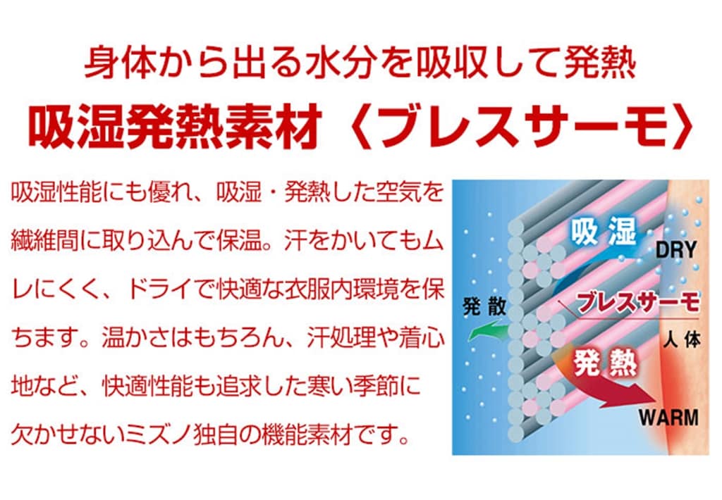 中古ゴルフクラブ在庫数55万本！ゴルフのことならゴルフパートナーへミズノ ゴルフ メンズ アンダーウェア ロングタイツ ブレスサーモ 吸湿発熱 保温力  軽量 消臭 MIZUNO C2JB8610(オフホワイト L): 新品小物ゴルフパートナー オンラインショップ