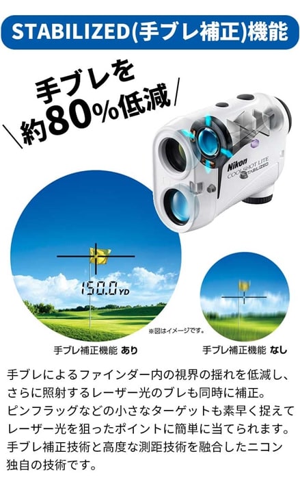 jR St  G-605 COOLSHOT LITE STABILIZEDN[Vbg Cg NIKON