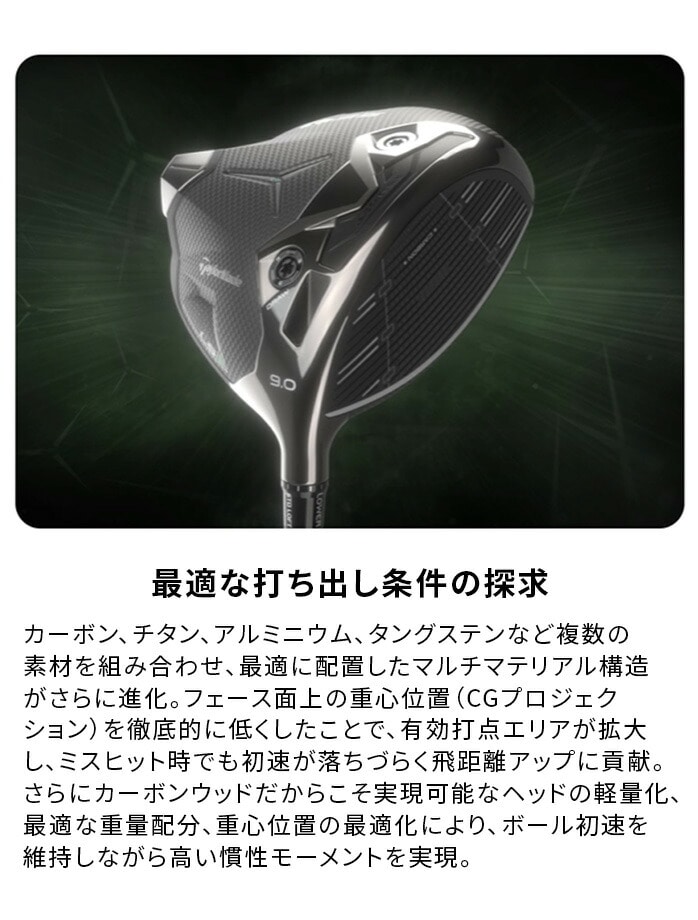 �e�[���[���C�h �S���t Qi35 LS �h���C�o�[ Driver 9° VIOLET 60 GC 6 Taylor Made