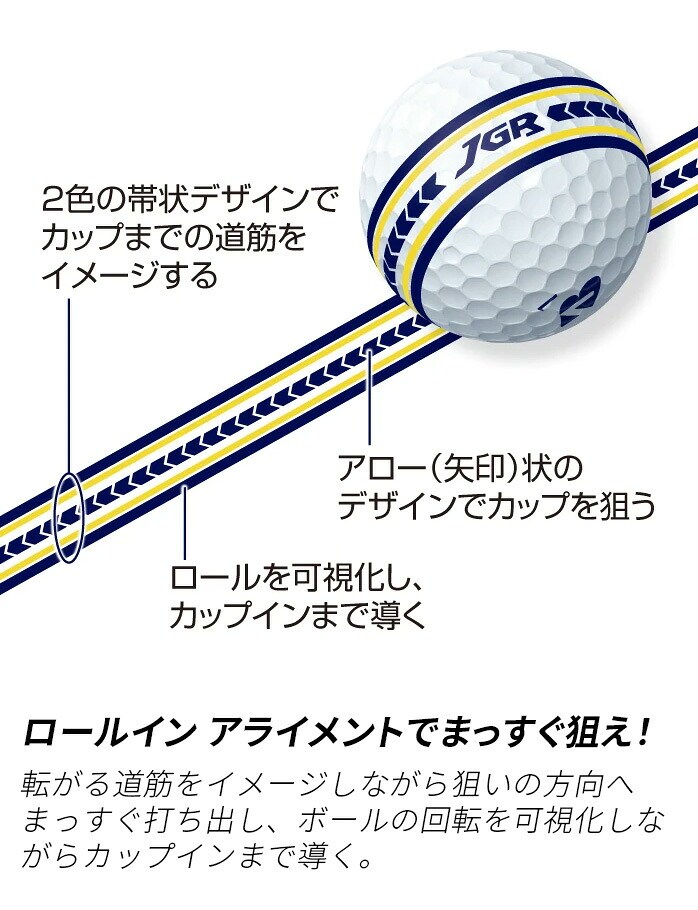 �u���a�X�g�� �S���t �{�[�� TOUR B JGR ���[���C���A���C�����g �z���C�g 1�_�[�X 12������ BRIDGESTONE