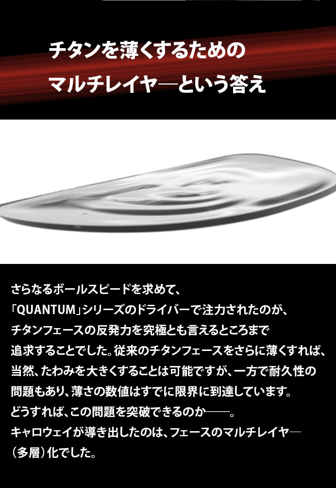 �L�����E�F�C �S���t QUANTUM MAX D �h���C�o�[ �����Y �E Tour AD FI-5 Callaway