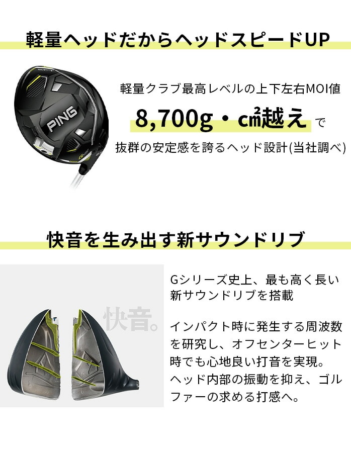 s St G430 HL SFT hCo[ 10.5°teB SPEEDER NX 35 45 DR PING