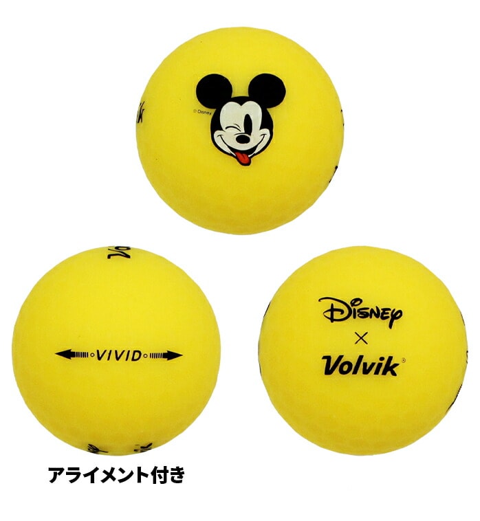 Volvik MICKEYFRIENDS VV59NA86 HBbN ~bL[ tY 1_[X 12 u F