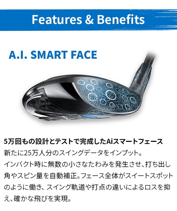 �L�����E�F�C �p���_�C�� Ai �X���[�N �}�b�N�X MAX FW �t�F�A�E�F�C TENSEI 50 for Callaway