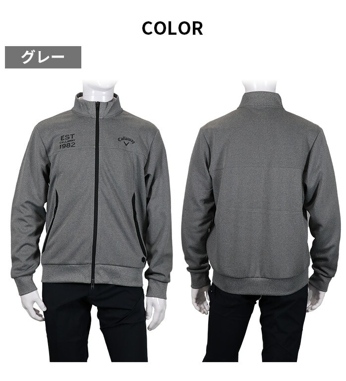 �L�����E�F�C �����Y 24FW �t���W�b�v�X�E�F�b�g �W���P�b�g �u���b�N �O���[ M L LL C24217100 �S���t�E�F�A