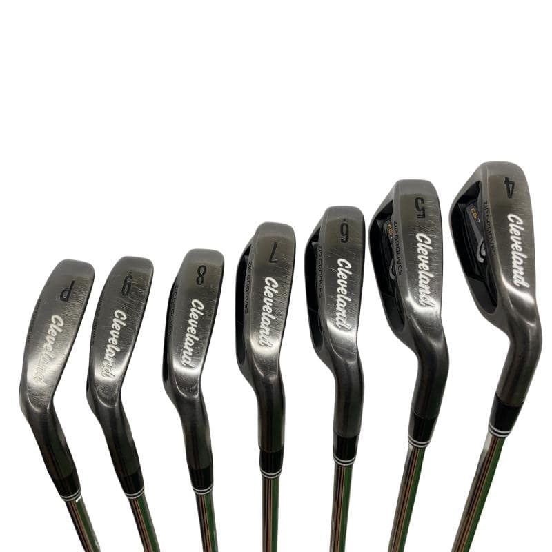 中古 ｸﾘｰﾌﾞﾗﾝﾄﾞ CG 7 BLACK PEARL アイアンセット 中古