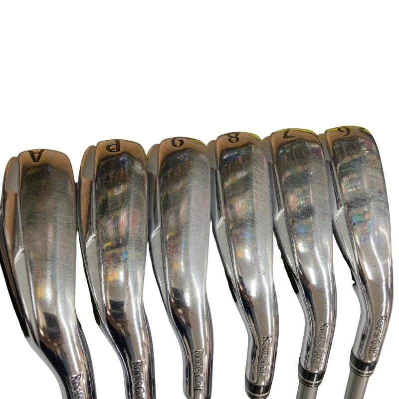 中古 ルーツゴルフ The ROOTS Jin アイアンセット 中古