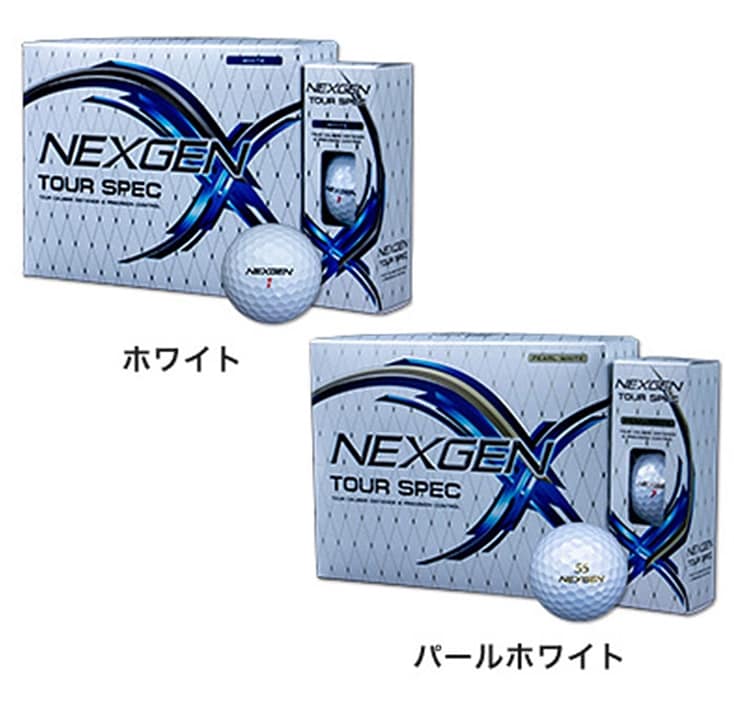 ネクスジェン ゴルフ NEXGEN ボール DSPEC TOUR SPEC 1ダース12球入 NEXGEN GOLFPARTNER
