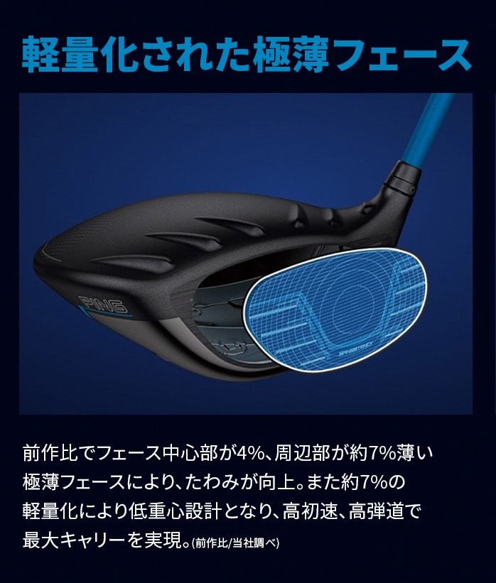 PING G440 SFT  9 hCo[ S ALTA J CB BLUE / PING TOUR 2.0 CHROME 65
