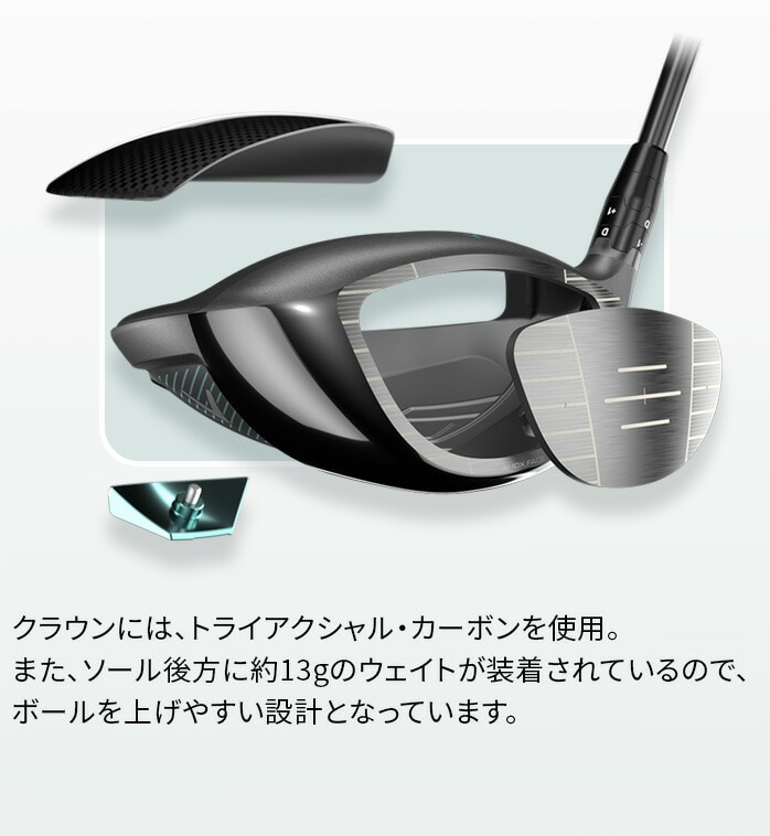 LEFC CALLAWAY fB[X hCo[ REVA RISE o CY ELDIO 40 for CW