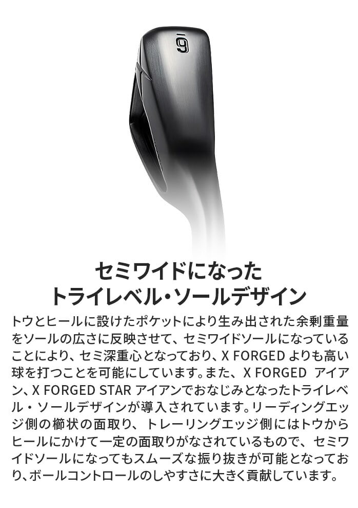 �L�����E�F�C �S���t X FORGED MAX BLACK �A�C�A���Z�b�g 5�{�g (I#6-9 PW)