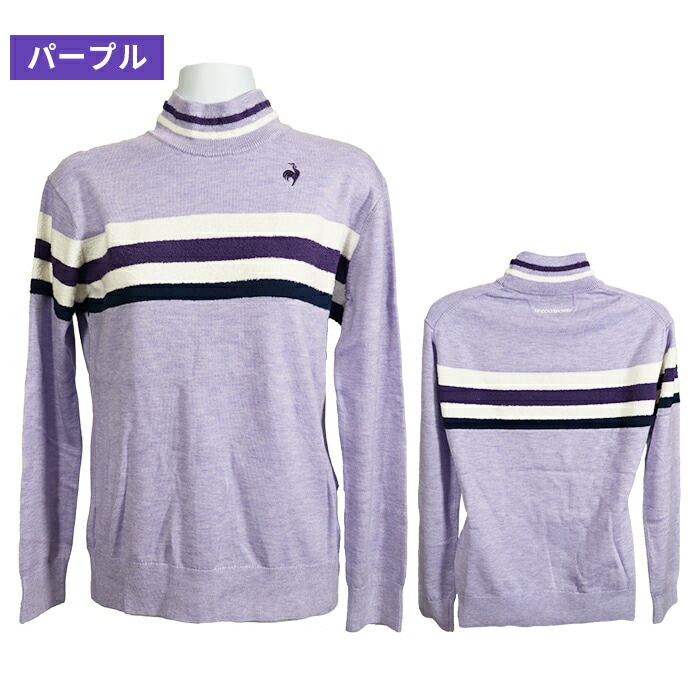 ���R�b�N ���f�B�[�X 23FW �ӂ�ӂ탉�C���Z�[�^�[ �n�C�l�b�N ���� �z���C�g �p�[�v�� M L WQGWWJL04