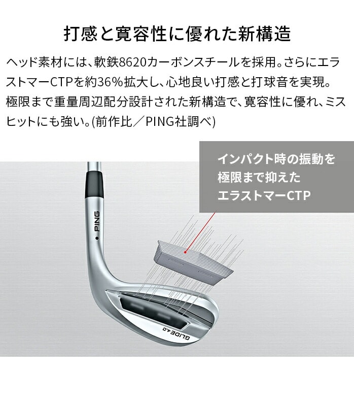 �X���W���i PING �s�� GLIDE 4.0 �E�F�b�W �O���C�h �S���t �����Y NS PRO Dynamic Gold