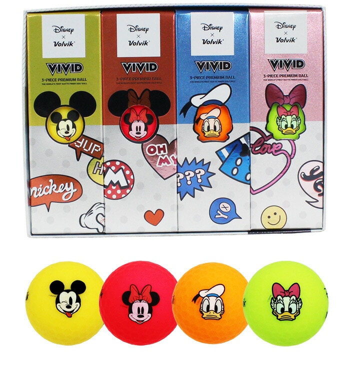 Volvik MICKEYFRIENDS VV59NA86 HBbN ~bL[ tY 1_[X 12 u F