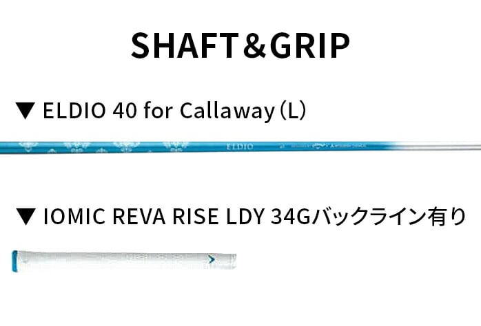 LEFC CALLAWAY fB[X tFAEFCEbh REVA RISE oCY ELDIO 40 for CW L