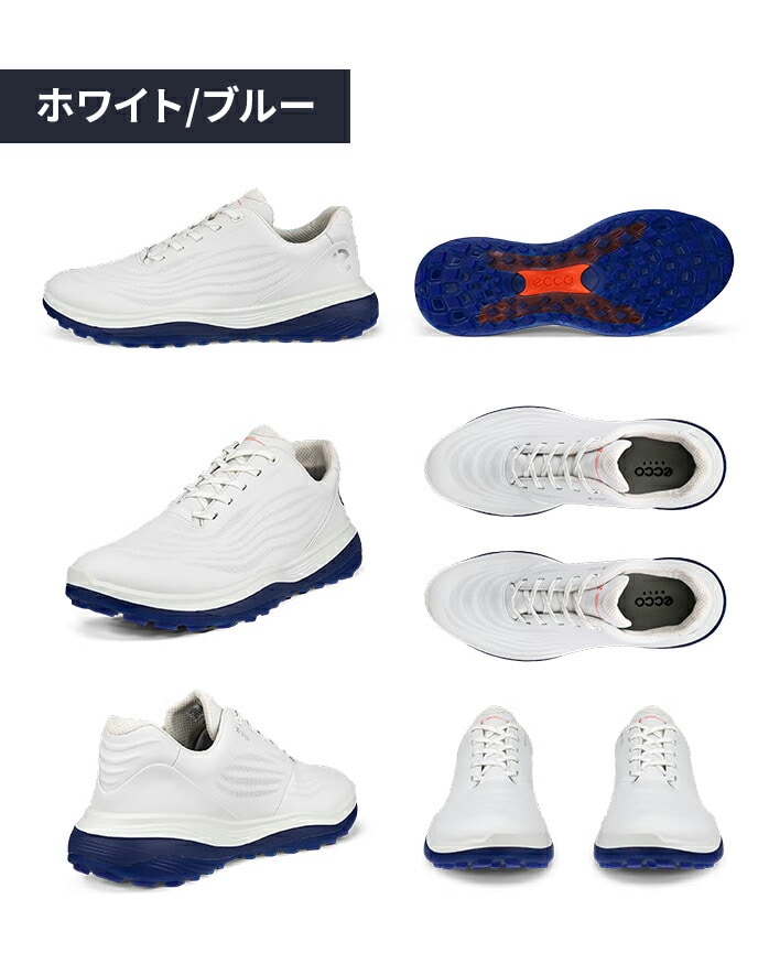 ecco �S���t �V���[�Y �����Y LT1 GOLF Lace Men ���U�[ �E�H�[�^�[�v���[�t �h�� MEN'S �G�R�[