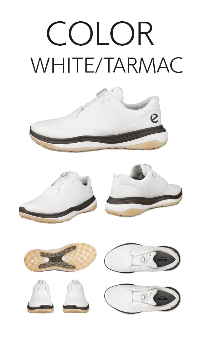 ecco �S���t�V���[�Y ECCO LT1 BOA �����Y ���U�[ �E�H�[�^�[�v���[�t �h�� �z���C�g �u���[ �u���b�N