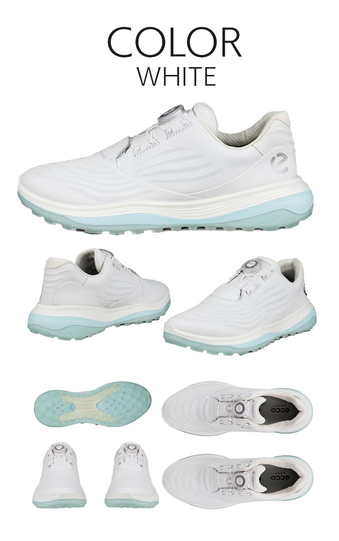 ecco �S���t�V���[�Y ECCO LT1 BOA Women ���f�B�[�X ���U�[ �E�H�[�^�[�v���[�t �h�� �z���C�g