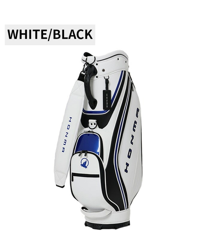 �{�ԃS���t �L���f�B�o�b�O CB12604 �u���b�N/���b�h �u���b�N �z���C�g/�u���b�N �z���C�g/�l�C�r�[ 9�^ HONMA