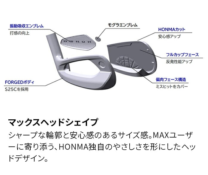 y\̔z{ԃSt HONMA Y cA[[h TW777 PCB MAX ACA Pi I5~SW NS PRO