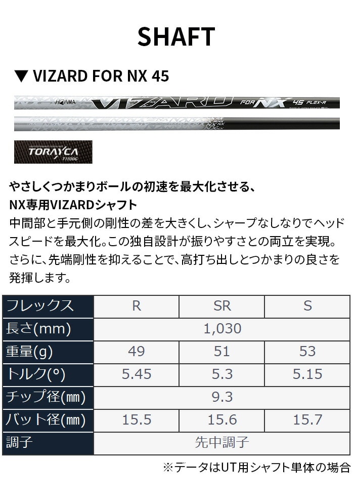 {ԃSt HONMA Y xX NX [eBeB VIZARD FOR NX 45