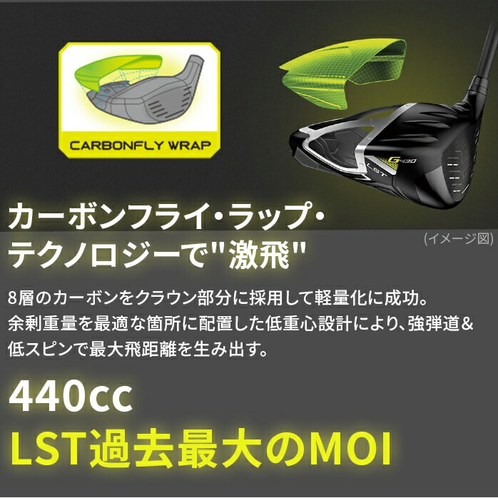 yXWi Vigp zPING s G430 LST hCo[ 10.5° 9° ALTA