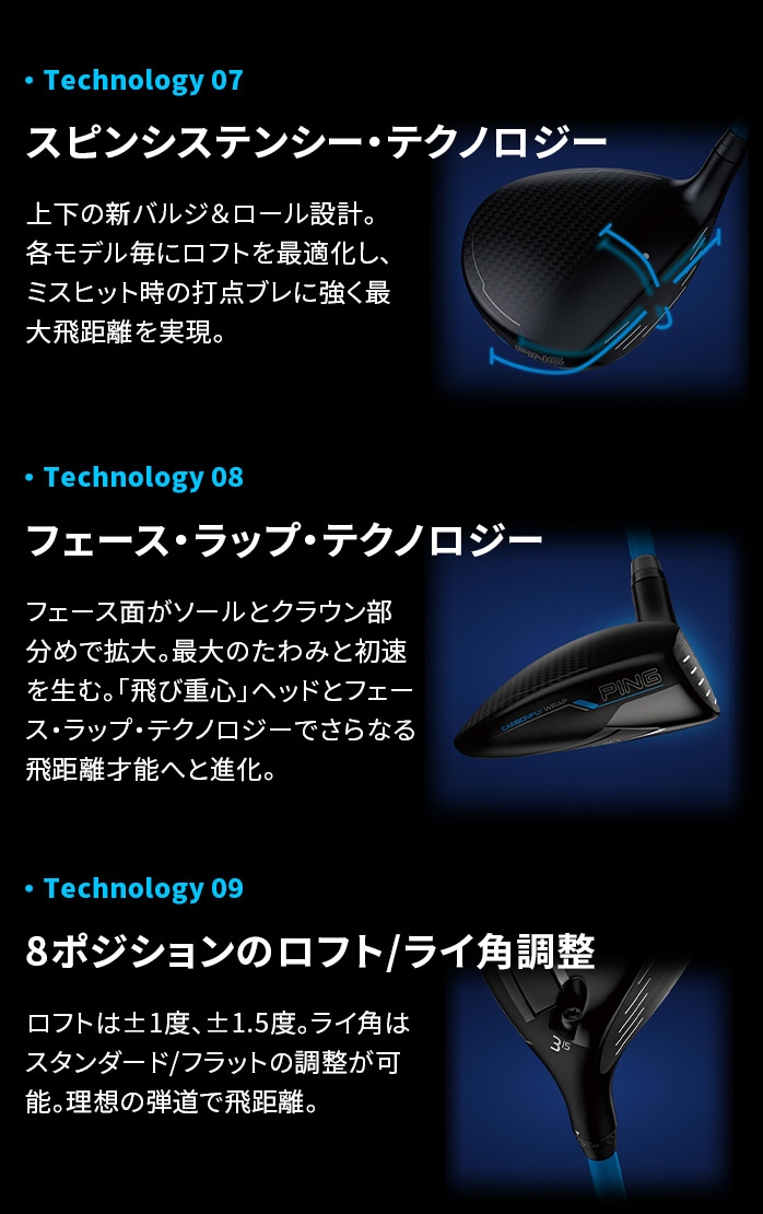 �s�� PING G440 MAX �t�F�A�E�F�C�E�b�h 3W 5W �����Y �E�p �S���t