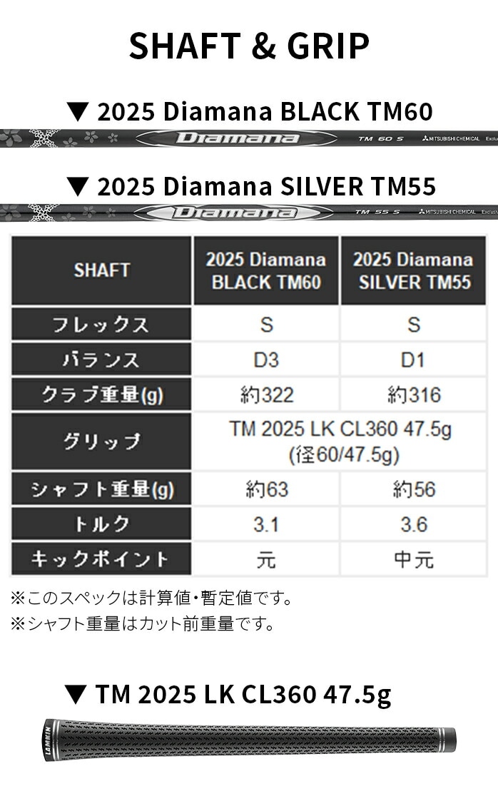 �e�[���[���C�h �S���t Qi35 TOUR �t�F�A�E�F�C �E�b�h Diamana BLACK TM60 SILVER TM55