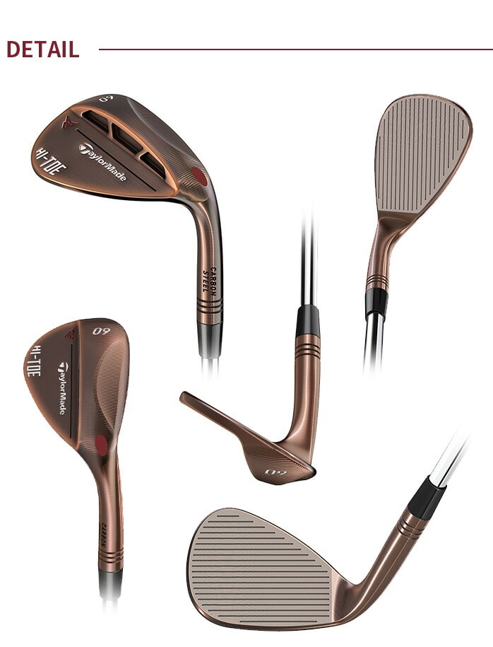 Taylor Made MILLED GRIND HI-TOE 60 EFbW Dynamic Gold S200 e[[Ch