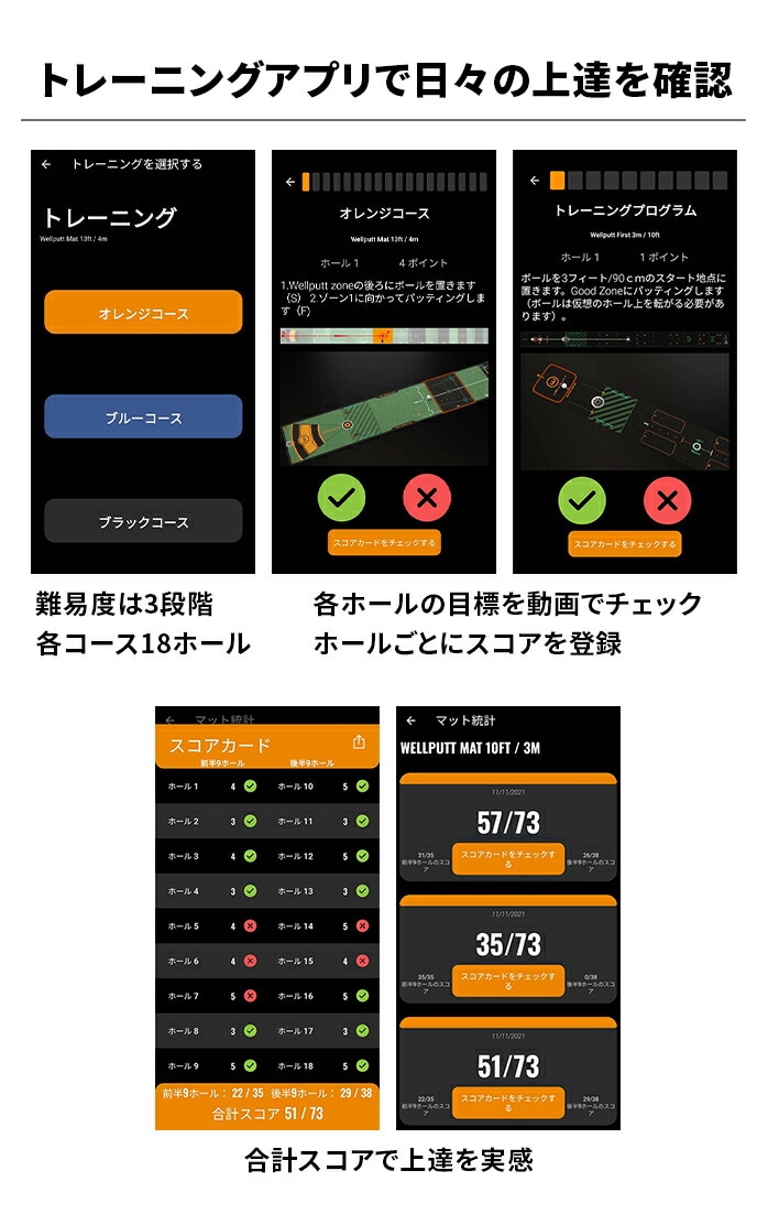 �e�b�N�E�C���h �E�F���p�b�g Wellputt �p�^�[�}�b�g 4m �p�^�[���K��� ������ �X�s�[�h�R���g���[�� TEKWIND