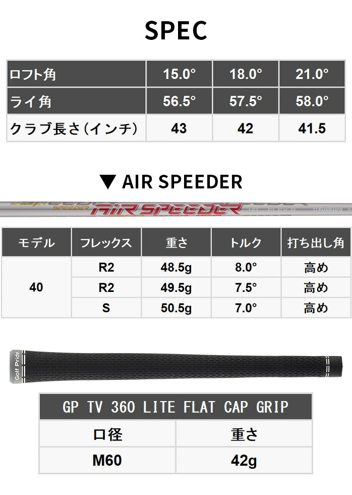 �^�C�g���X�g GT1 �t�F�A�E�F�C�E�b�h 2025�N���f�� Titleist AIR SPEEDER 40 FW �V�i