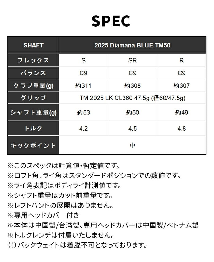 �e�[���[���C�h �S���t Qi35 MAX �t�F�A�E�F�C �E�b�h Diamana BLUE TM50 Taylor Made