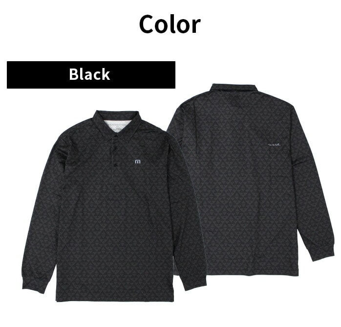 travismathew grX}V[ St 7AI020 L/S Print Polo vg| |Vc
