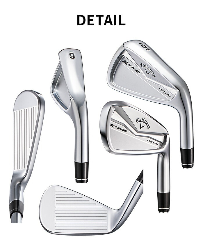 LEFC X tH[Wh X^[ ACAZbg 6{ 5I ~ PW forged star ACA CALLAWAY