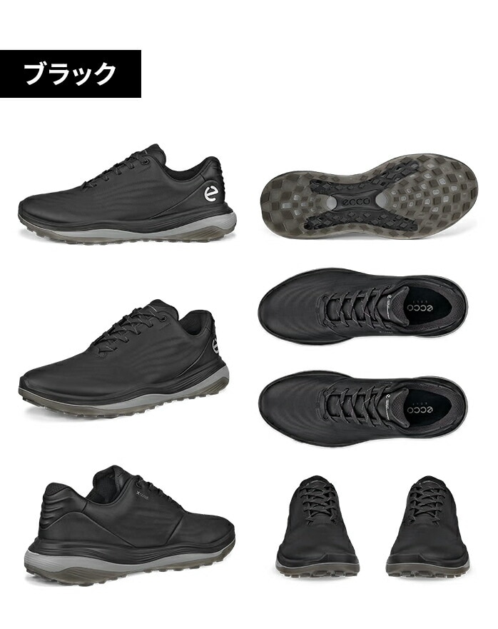 ecco �S���t �V���[�Y �����Y LT1 GOLF Lace Men ���U�[ �E�H�[�^�[�v���[�t �h�� MEN'S �G�R�[