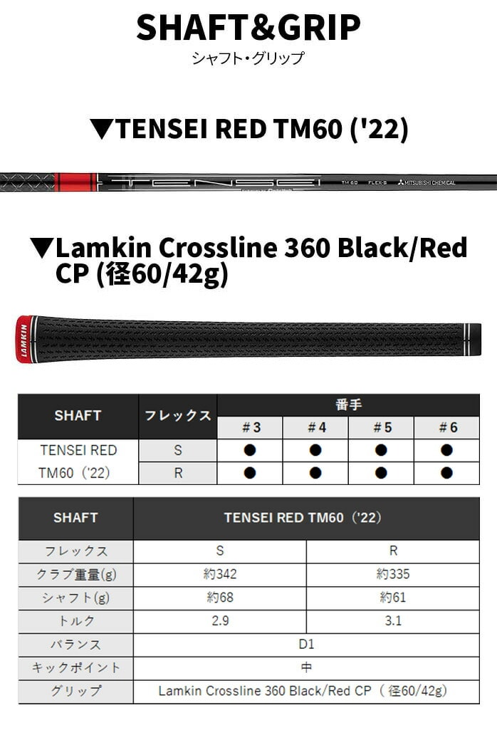 e[[Ch St [eBeB STEALTH UT  XeX TENSEI RED TM60 S R 2022N