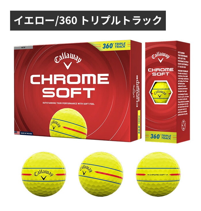 �L�����E�F�C Callaway �S���t �{�[�� �N�����\�t�g TRIPLE TRACK 360° 2026 1�_�[�X 12��