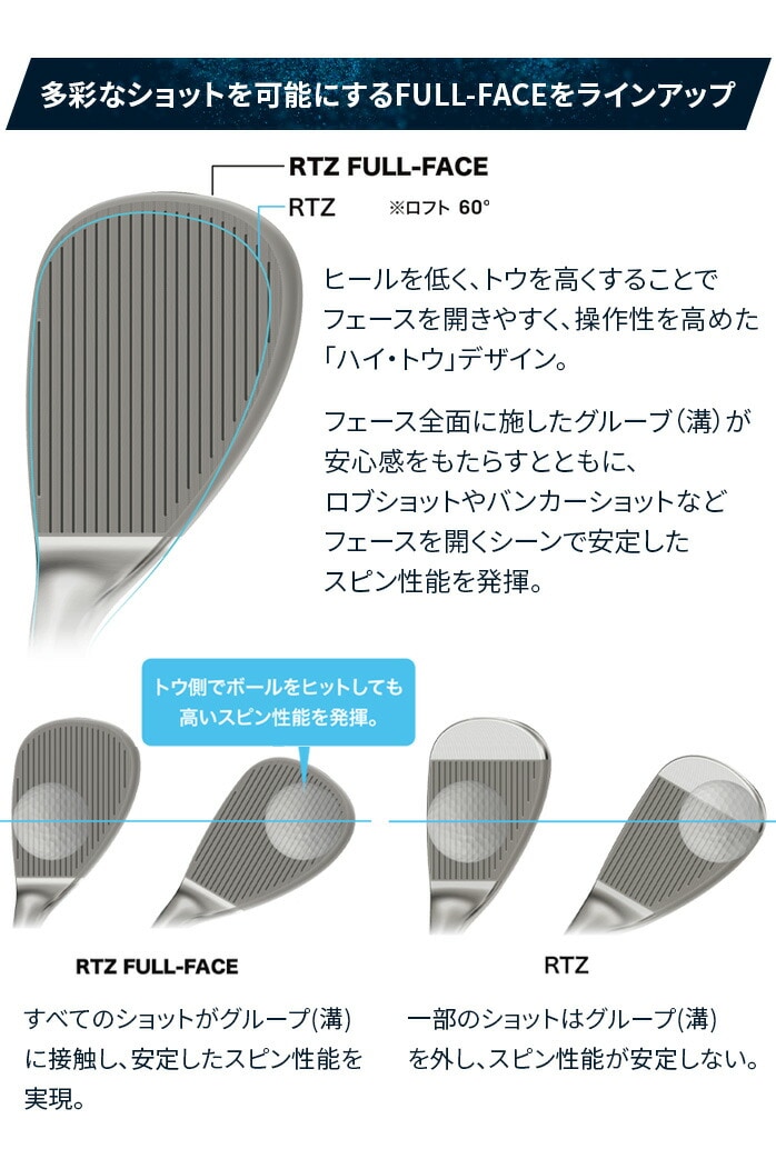 �N���[�u�����h �S���t �E�F�b�W Cleveland RTZ �c�A�[�T�e�� Dynamic Gold S200 54°�`58°