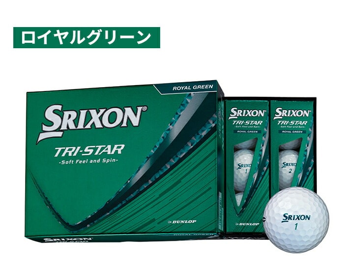 SRIXON26 TRI-STAR6 �X���N�\�� �g���C�X�^�[ 12P �S���t�{�[�� 1�_�[�X 12��