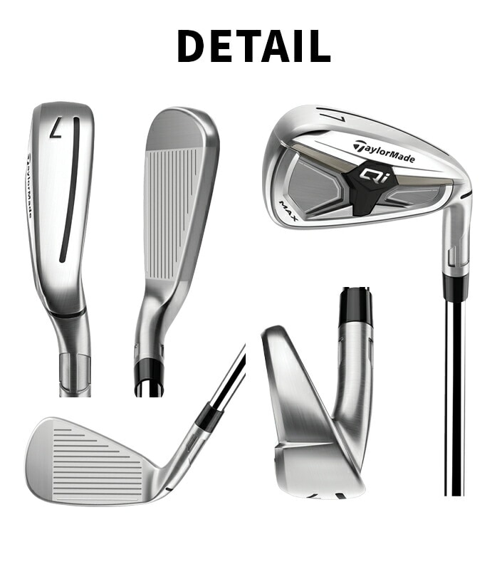 �y�\��̔��z�e�[���[���C�h Qi4D MAX �A�C�A���Z�b�g 6�{ �����Y �J�[�{�� �X�`�[���V���t�g TaylorMade