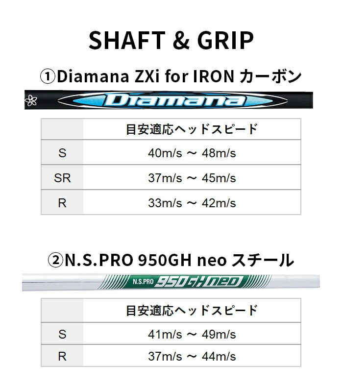 SRIXON XN\ ZXi4 ACA Zbg 5{Zbg 6I ~ PW Diamana NS PRO 950GH neo