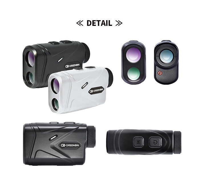 �O���[���I�� LASER CADDIE GL04 ��ԗ�2�J���[OLED�̗p�� �S���t ���[�U�[ �����v �����W�t�@�C���_�[