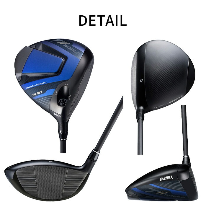 �y�ۏ؏��Ȃ� �V�i���g�p�z �{�ԃS���t HONMA �����Y �c�A�[���[���h TW767 �h���C�o�[