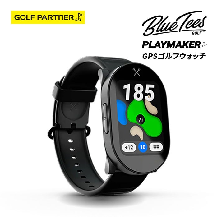 BLUE TEES GOLF 25 ThePlaymaker+ GPS�i�r �E�H�b�` �u���b�N�@�h���@��������